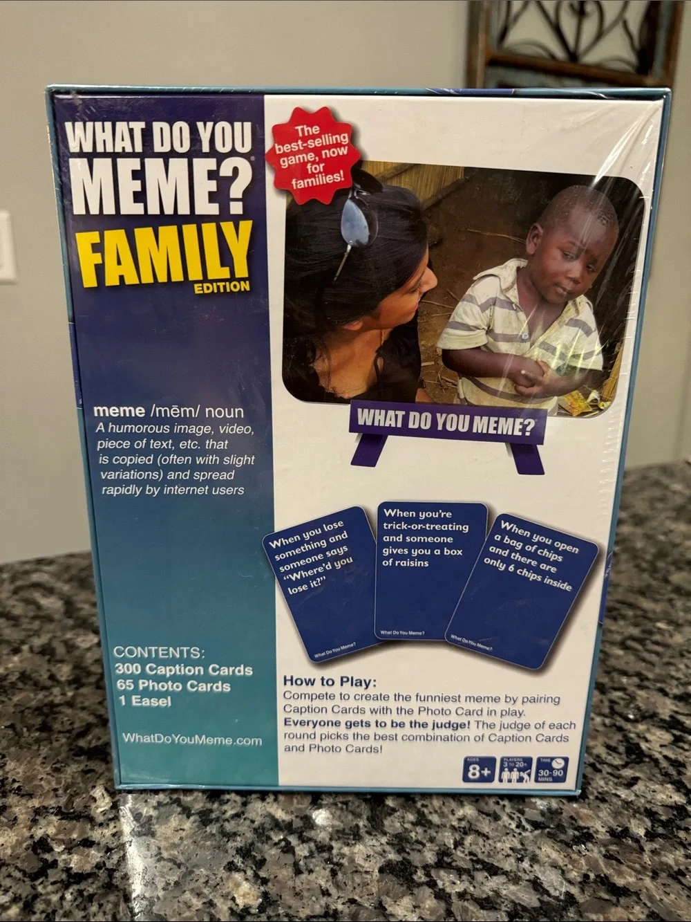What do you meme? Family Edition Party Game NWT